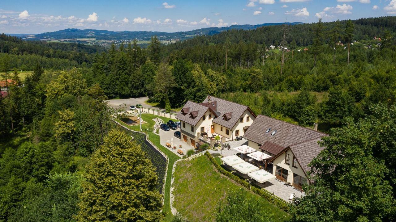 Penzion Na Kraji Lesa Valasske Mezirici Exterior photo