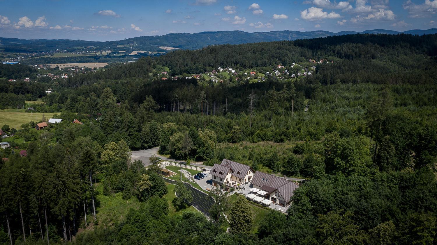 Penzion Na Kraji Lesa Valasske Mezirici Exterior photo