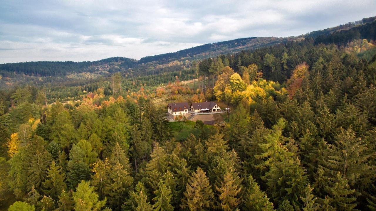 Penzion Na Kraji Lesa Valasske Mezirici Exterior photo